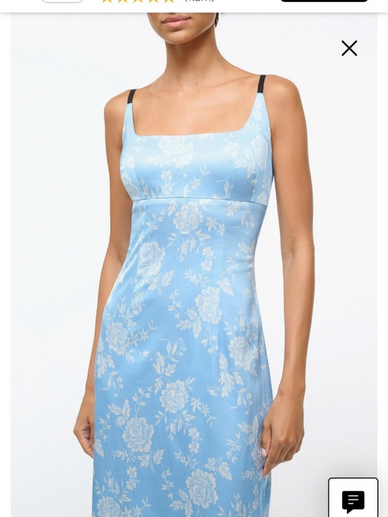 STAUD Dresses & Skirts - Staud gorgeous blue midi dress brand new